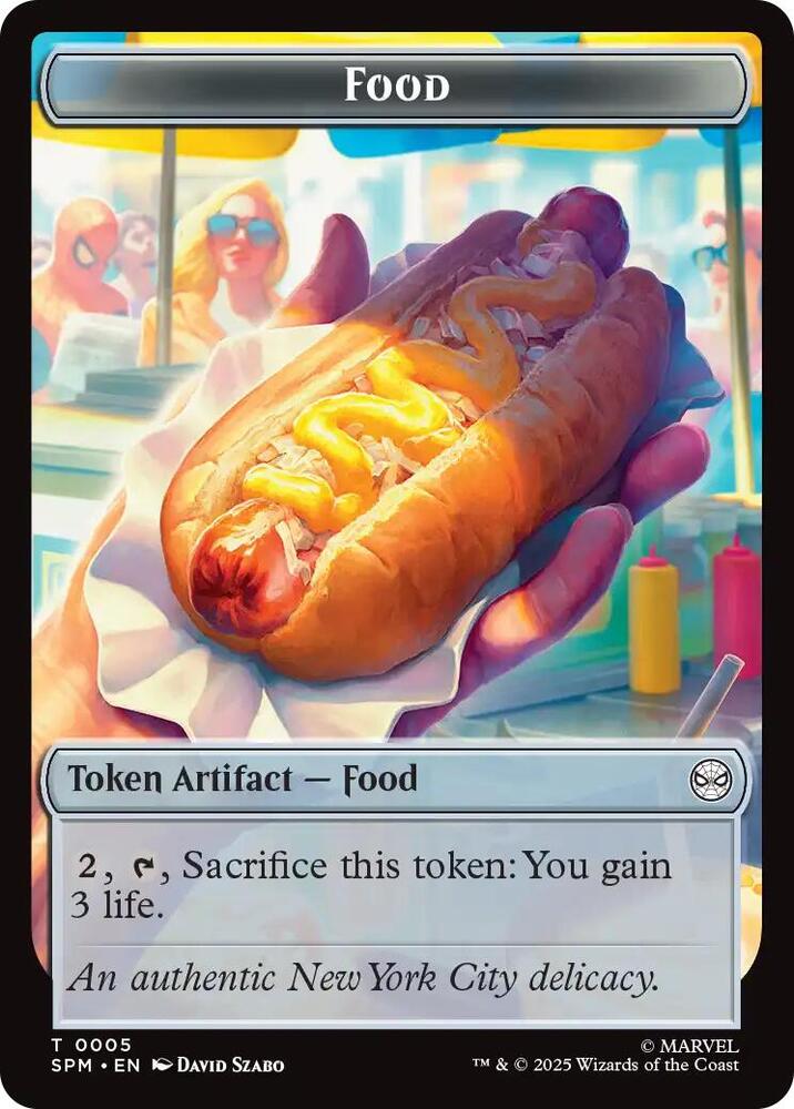 Food Robot Double Sided Token 5 // 6 (Marvel's Spider-Man)  | Good Games Modbury