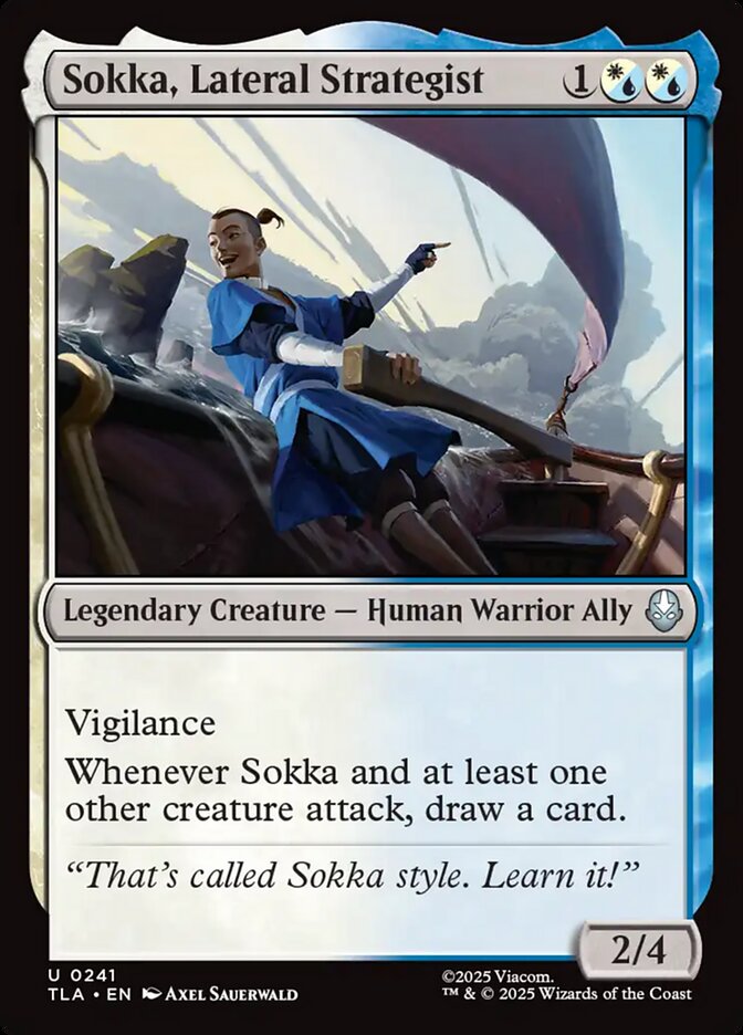 Sokka, Lateral Strategist 241/286 (Avatar: The Last Airbender)  | Good Games Modbury