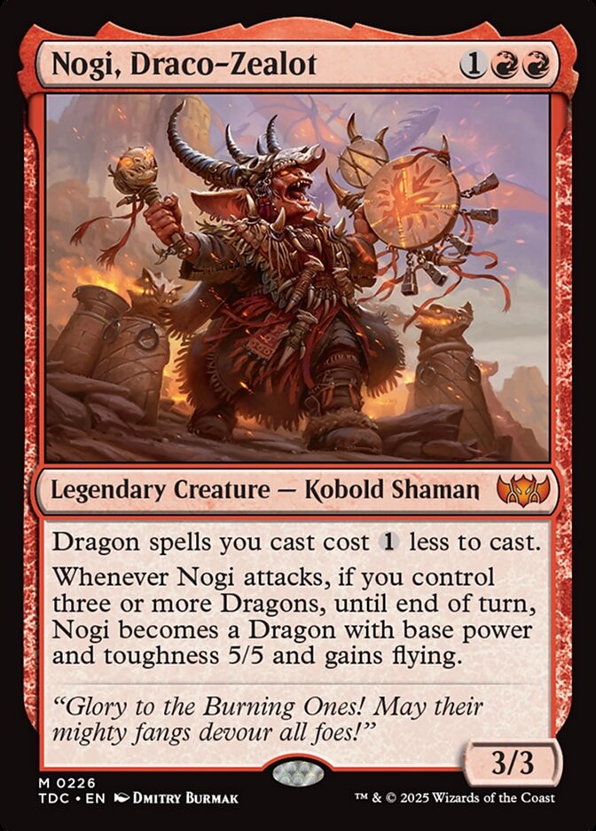 Nogi, Draco-Zealot 226 (Commander: Tarkir: Dragonstorm)  | Good Games Modbury