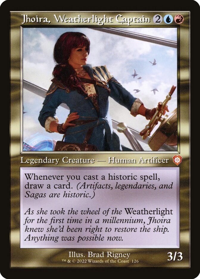 Jhoira, Weatherlight Captain 126/40 (Commander: The Brothers' War)  | Good Games Modbury