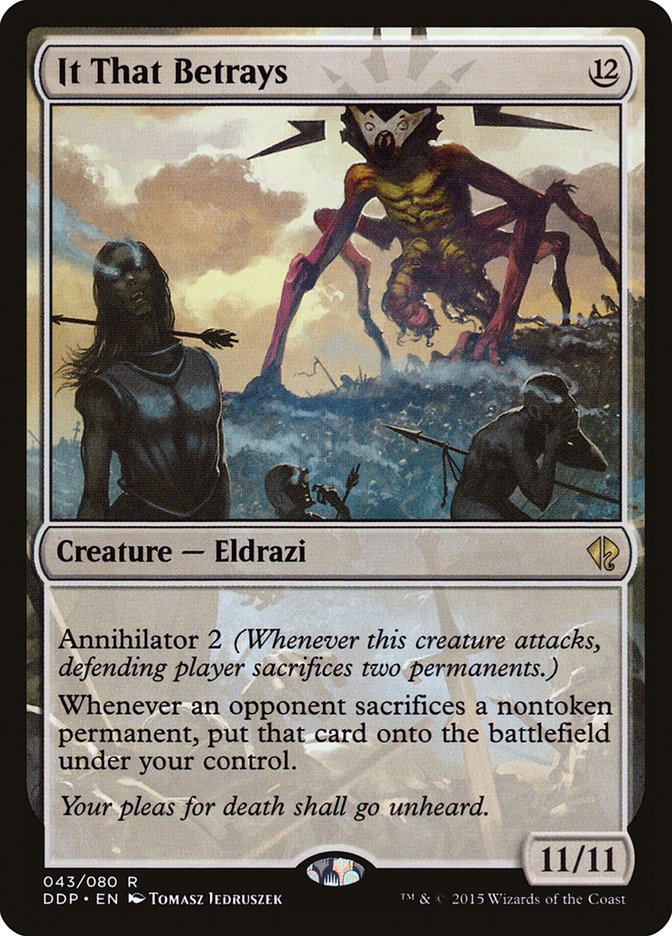 It That Betrays 43/80 (Duel Decks: Zendikar vs. Eldrazi)  | Good Games Modbury