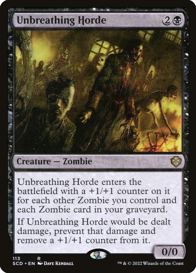 Unbreathing Horde 113/352 (Starter Commander Decks)  | Good Games Modbury