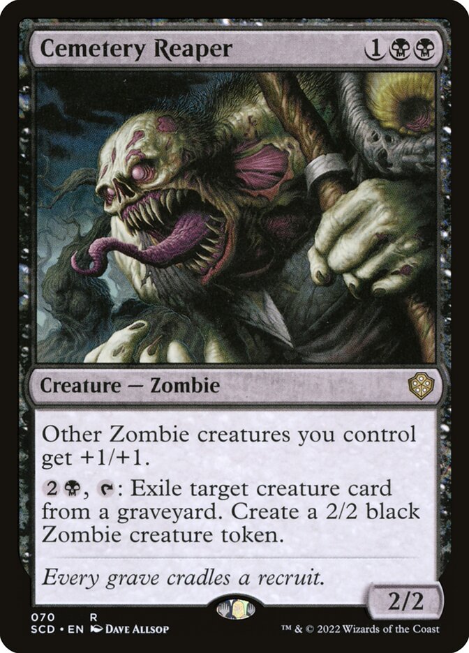 Cemetery Reaper 70/352 (Starter Commander Decks)  | Good Games Modbury