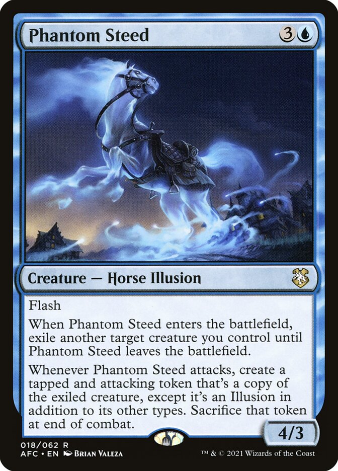 Phantom Steed 18/62 (Commander: Adventures in the Forgotten Realms)  | Good Games Modbury