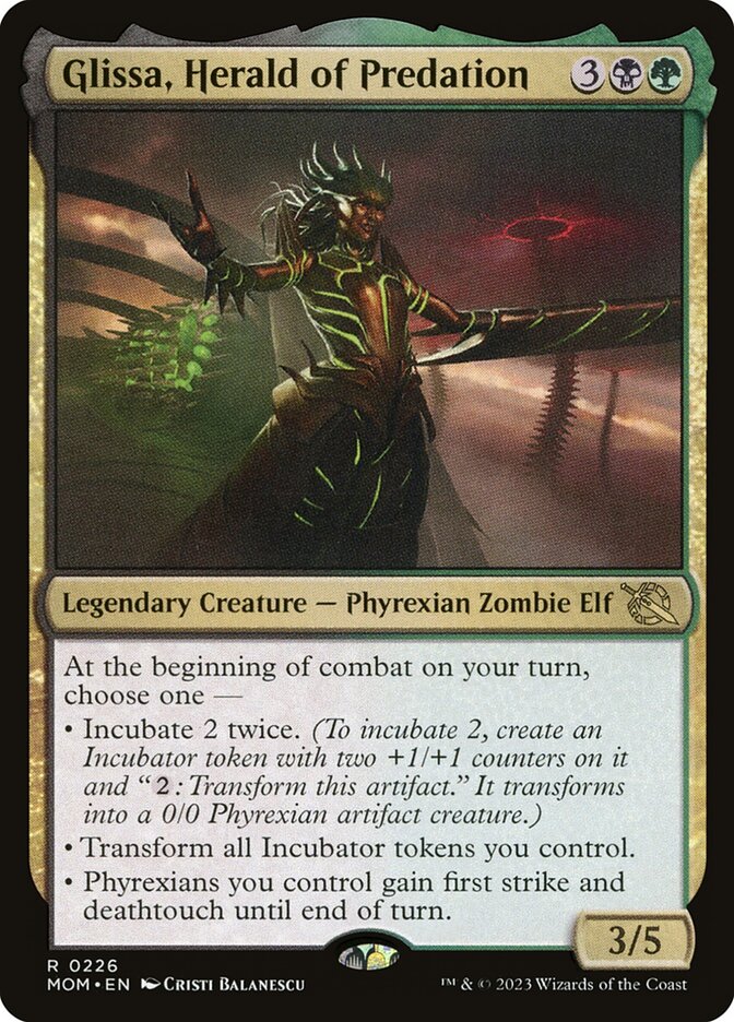 Glissa, Herald of Predation 226/291 (March of the Machine)  - Foil | Good Games Modbury
