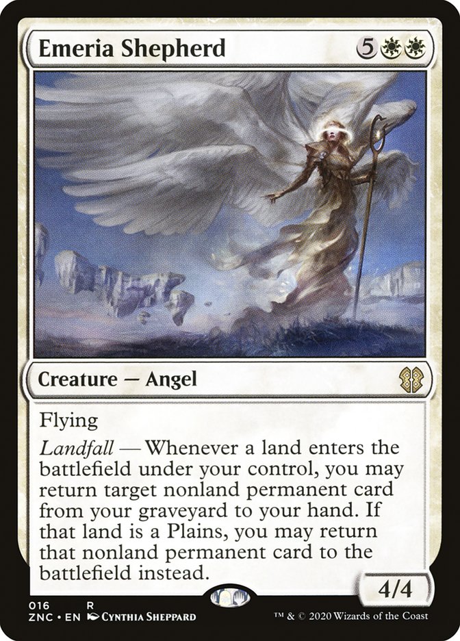 Emeria Shepherd 16/142 (Commander: Zendikar Rising)  | Good Games Modbury