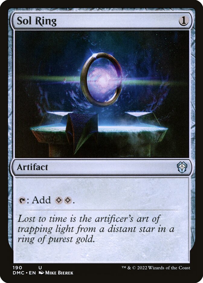 Sol Ring 190/50 (Commander: Dominaria United)  | Good Games Modbury