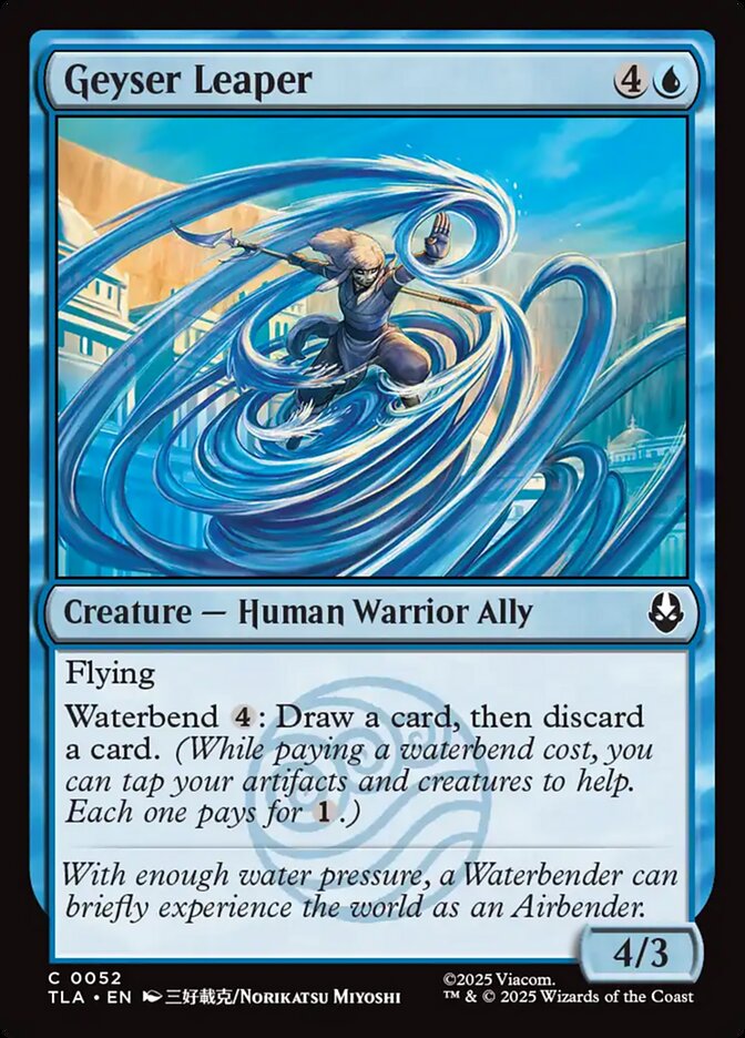 Geyser Leaper 52/286 (Avatar: The Last Airbender)  - Foil | Good Games Modbury