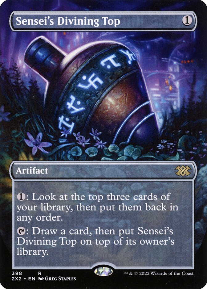 Sensei's Divining Top 398/331 (Double Masters 2022)  - Foil | Good Games Modbury