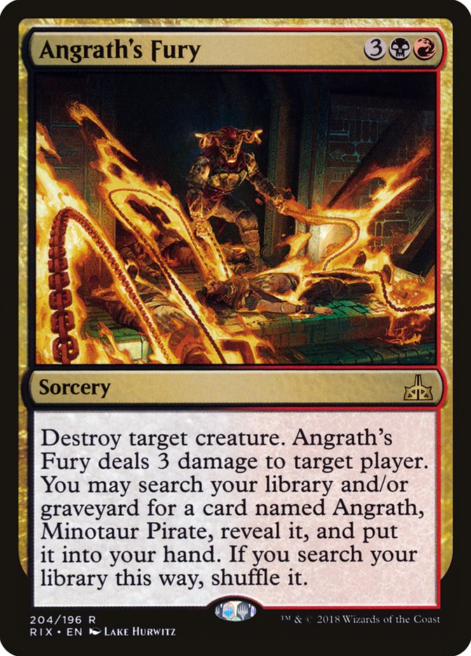 Angrath's Fury 204/196 (Rivals of Ixalan)  | Good Games Modbury