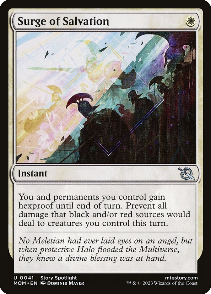 Surge of Salvation 41/291 (March of the Machine)  - Foil | Good Games Modbury
