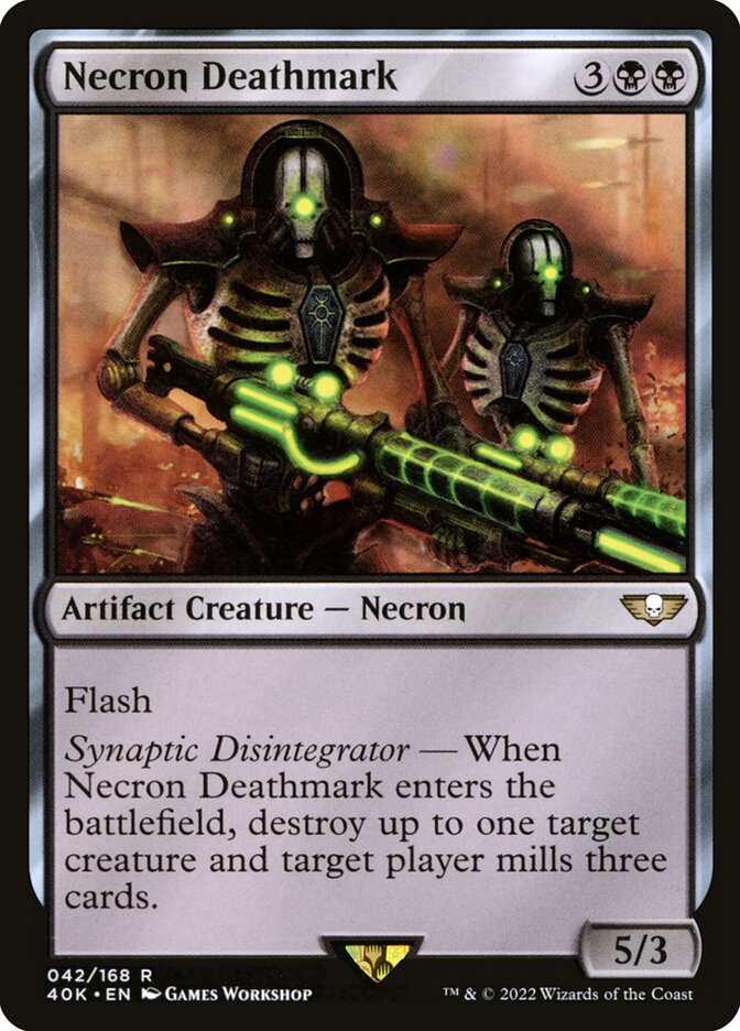 Necron Deathmark 42/617 (Universes Beyond: Warhammer 40,000)  | Good Games Modbury