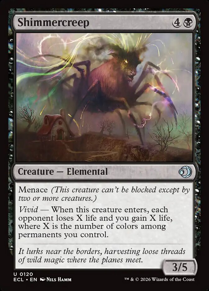 Shimmercreep 120 (Lorwyn Eclipsed)  - Foil | Good Games Modbury