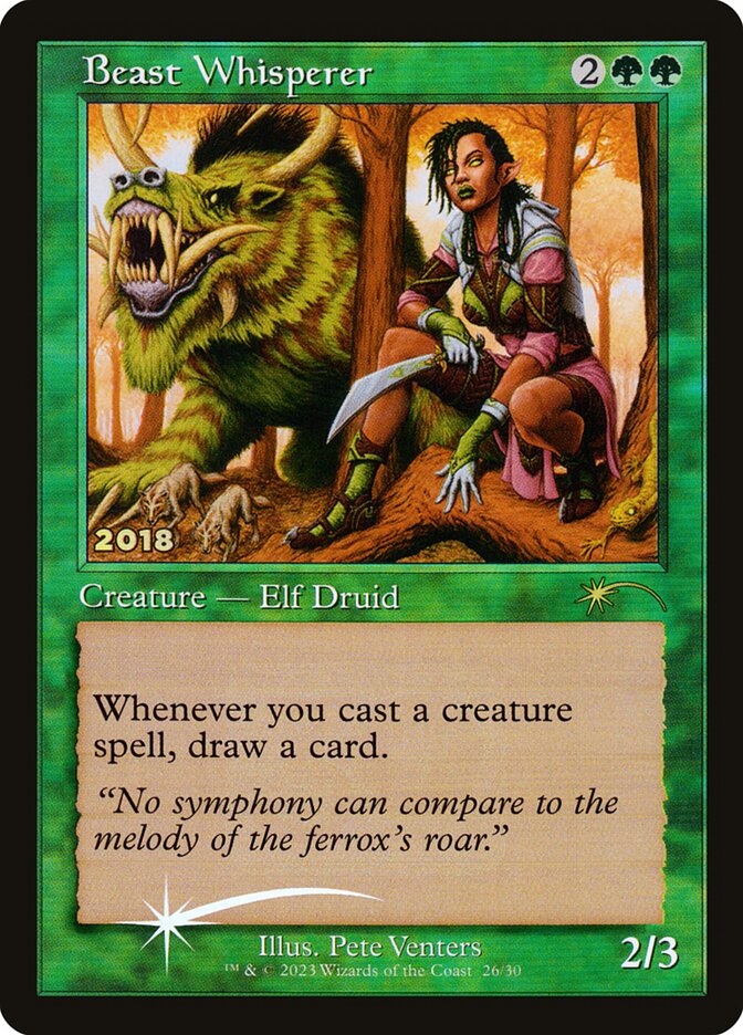 Beast Whisperer 26/30 (30th Anniversary Promos)  - Foil | Good Games Modbury