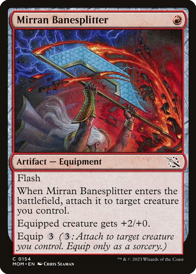 Mirran Banesplitter 154/291 (March of the Machine)  - Foil | Good Games Modbury