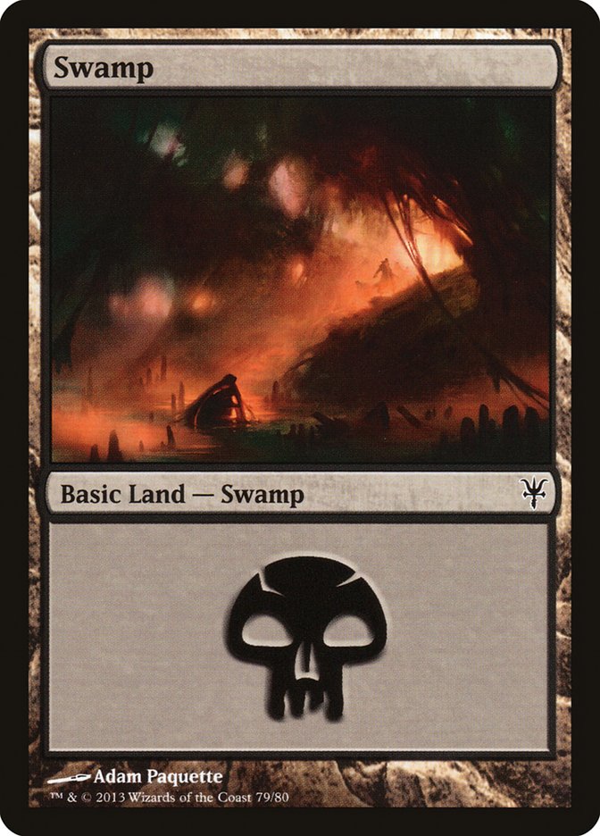 Swamp 79/80 (Duel Decks: Sorin vs. Tibalt)  | Good Games Modbury