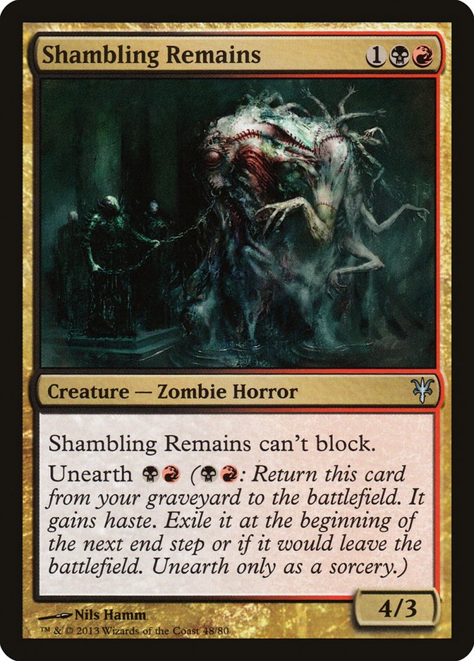 Shambling Remains 48/80 (Duel Decks: Sorin vs. Tibalt)  | Good Games Modbury