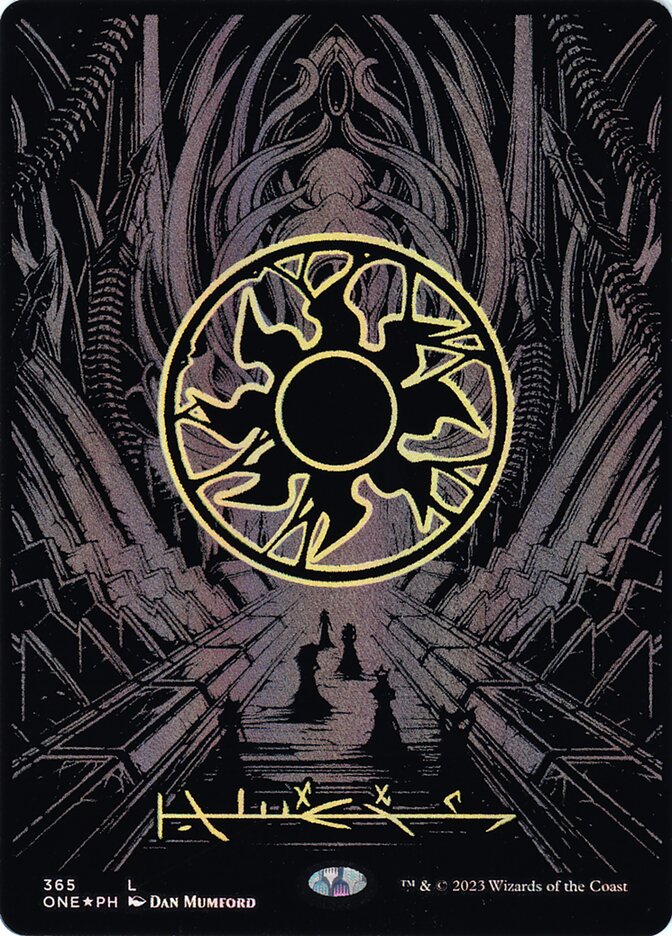 Plains 365 (Phyrexia: All Will Be One)  - Oil Slick Foil | Good Games Modbury