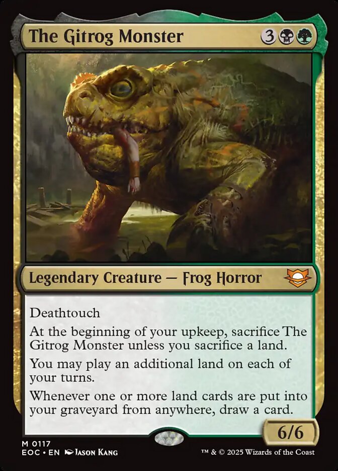 The Gitrog Monster 117/191 (Commander: Edge of Eternities)  | Good Games Modbury