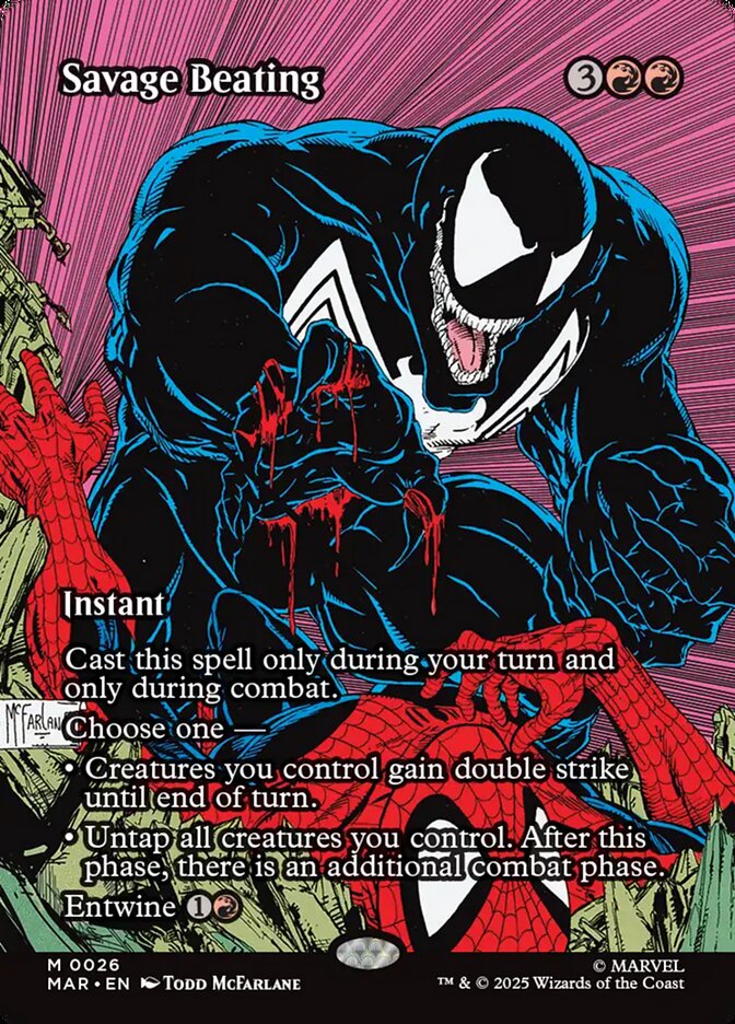 Savage Beating 26 (Marvel Universe Eternal-Legal)  - Borderless | Good Games Modbury