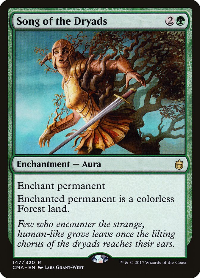 Song of the Dryads 147/320 (Commander Anthology)  | Good Games Modbury