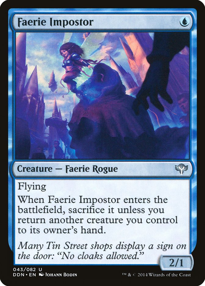 Faerie Impostor 43/82 (Duel Decks: Speed vs. Cunning)  | Good Games Modbury