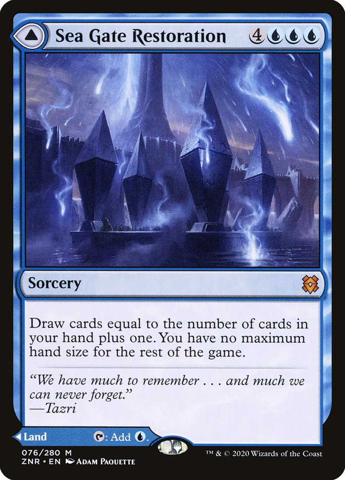 Sea Gate Restoration // Sea Gate, Reborn 76 (Zendikar Rising)  | Good Games Modbury