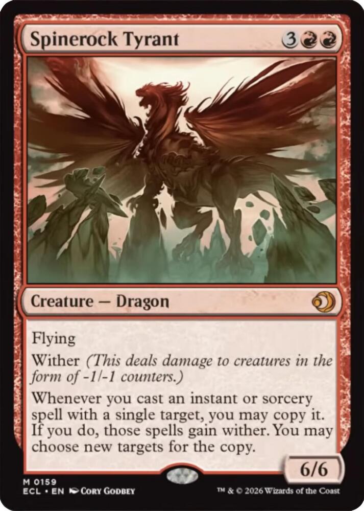 Spinerock Tyrant 159/273 (Lorwyn Eclipsed)  - Foil | Good Games Modbury
