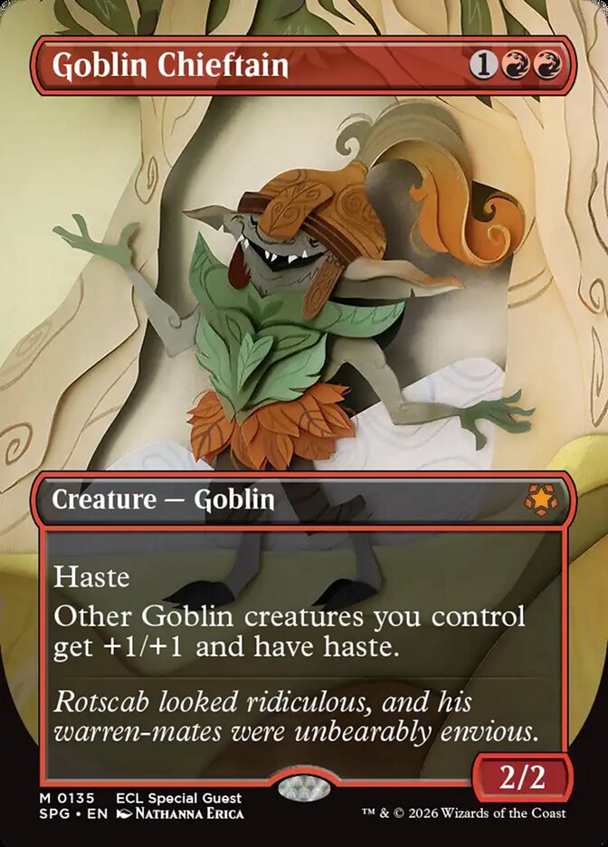 Goblin Chieftain 135 (Special Guests)  - Borderless | Good Games Modbury
