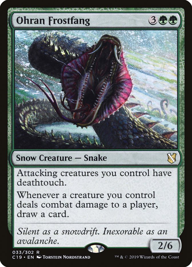 Ohran Frostfang 33/302 (Commander 2019)  | Good Games Modbury