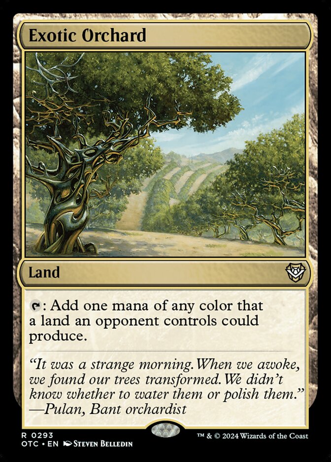 Exotic Orchard 293/342 (Commander: Outlaws of Thunder Junction)  | Good Games Modbury
