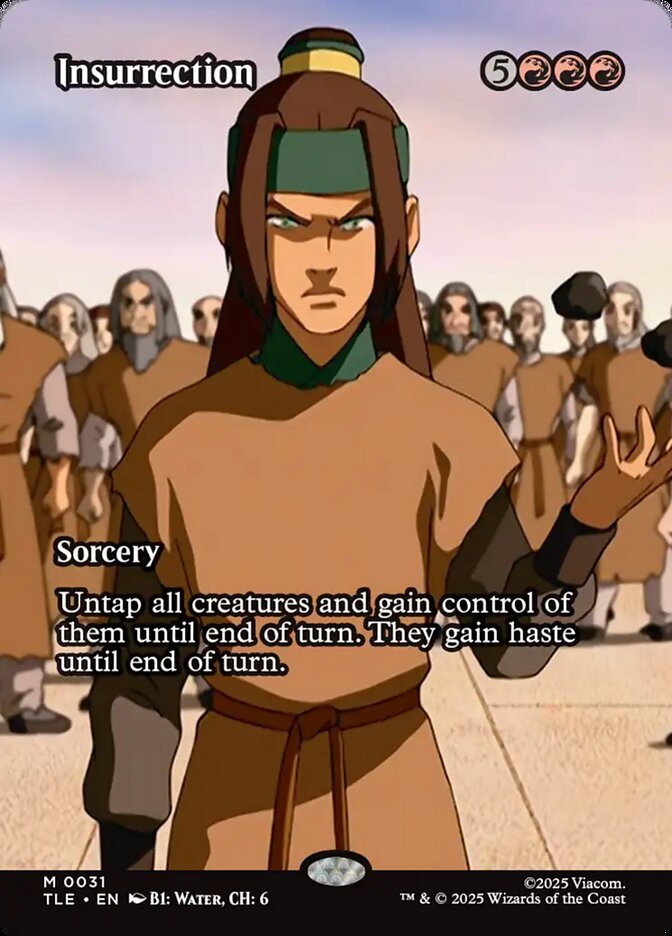 Insurrection 31/317 (Avatar: The Last Airbender: Eternal-Legal)  - Borderless Foil | Good Games Modbury
