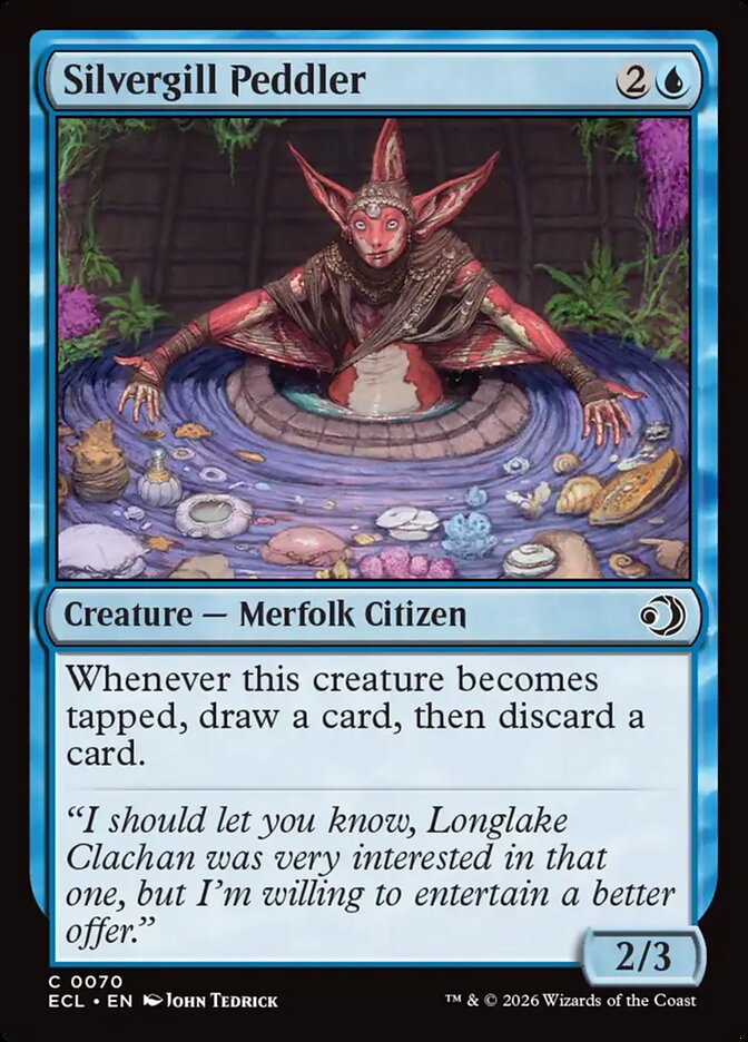 Silvergill Peddler 70/273 (Lorwyn Eclipsed)  - Foil | Good Games Modbury