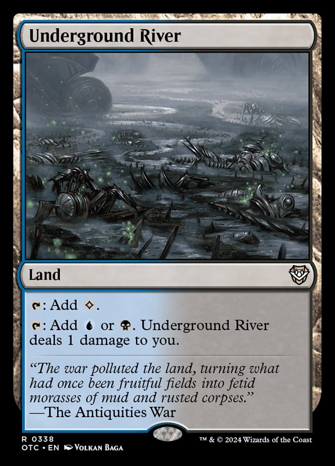Underground River 338/342 (Commander: Outlaws of Thunder Junction)  | Good Games Modbury