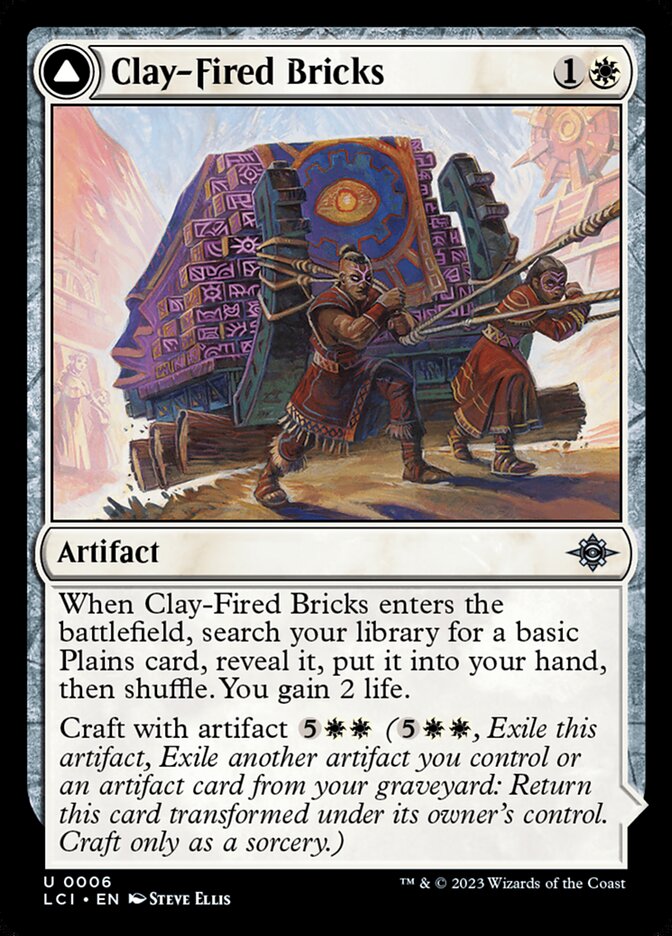 Clay-Fired Bricks // Cosmium Kiln 6/291 (The Lost Caverns of Ixalan)  | Good Games Modbury