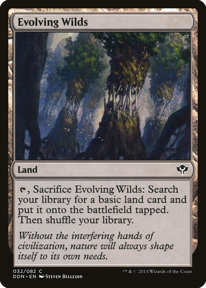 Evolving Wilds 32/82 (Duel Decks: Speed vs. Cunning)  | Good Games Modbury