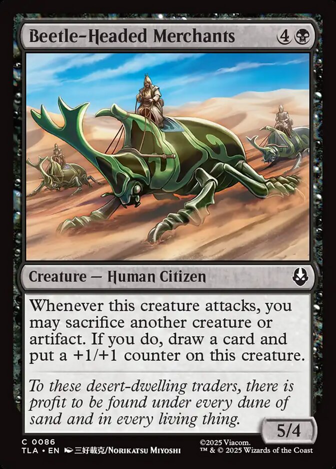 Beetle-Headed Merchants 86/286 (Avatar: The Last Airbender)  - Foil | Good Games Modbury