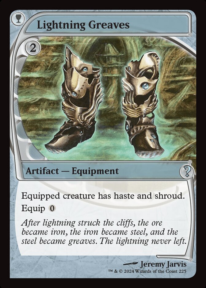Lightning Greaves 225 (Mystery Booster 2)  - Future Sight | Good Games Modbury