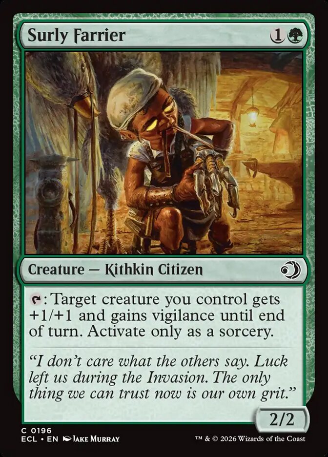 Surly Farrier 196 (Lorwyn Eclipsed)  - Foil | Good Games Modbury