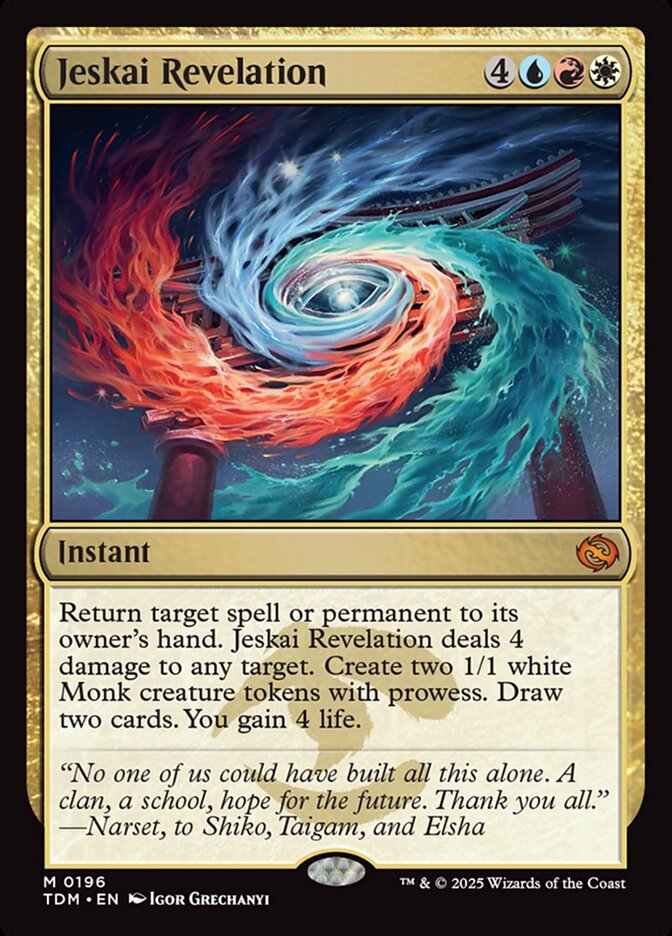 Jeskai Revelation 196/291 (Tarkir: Dragonstorm)  | Good Games Modbury