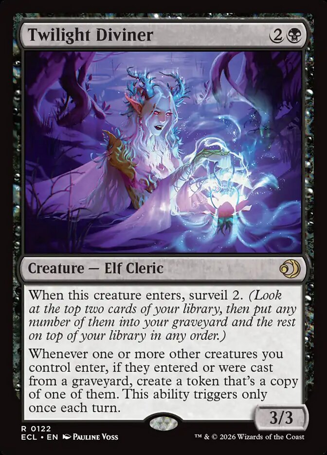 Twilight Diviner 122 (Lorwyn Eclipsed)  - Foil | Good Games Modbury