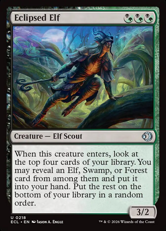 Eclipsed Elf 218/273 (Lorwyn Eclipsed)  - Foil | Good Games Modbury