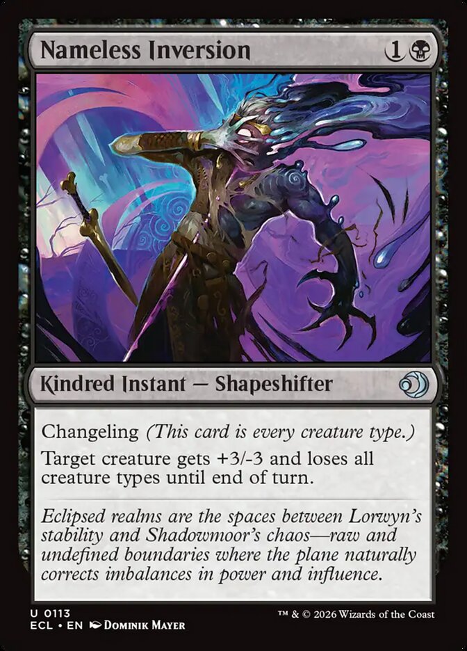 Nameless Inversion 113/273 (Lorwyn Eclipsed)  | Good Games Modbury