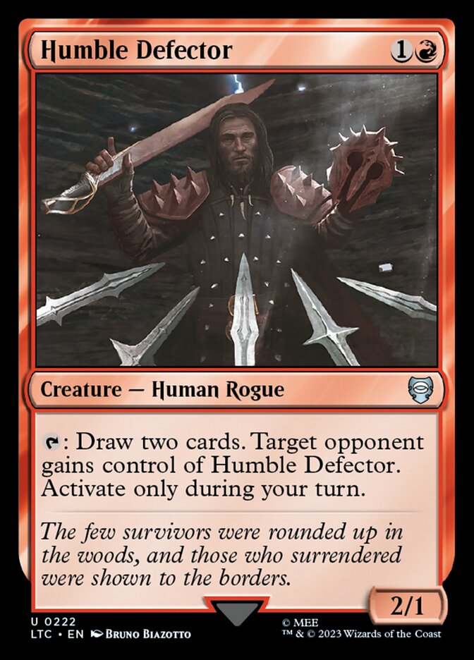 Humble Defector 222 (Commander: The Lord of the Rings: Tales of Middle-earth)  | Good Games Modbury