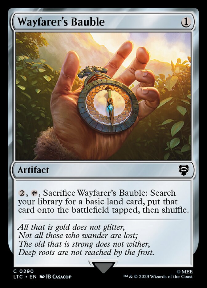 Wayfarer's Bauble 290/347 (Commander: The Lord of the Rings: Tales of Middle-earth)  | Good Games Modbury