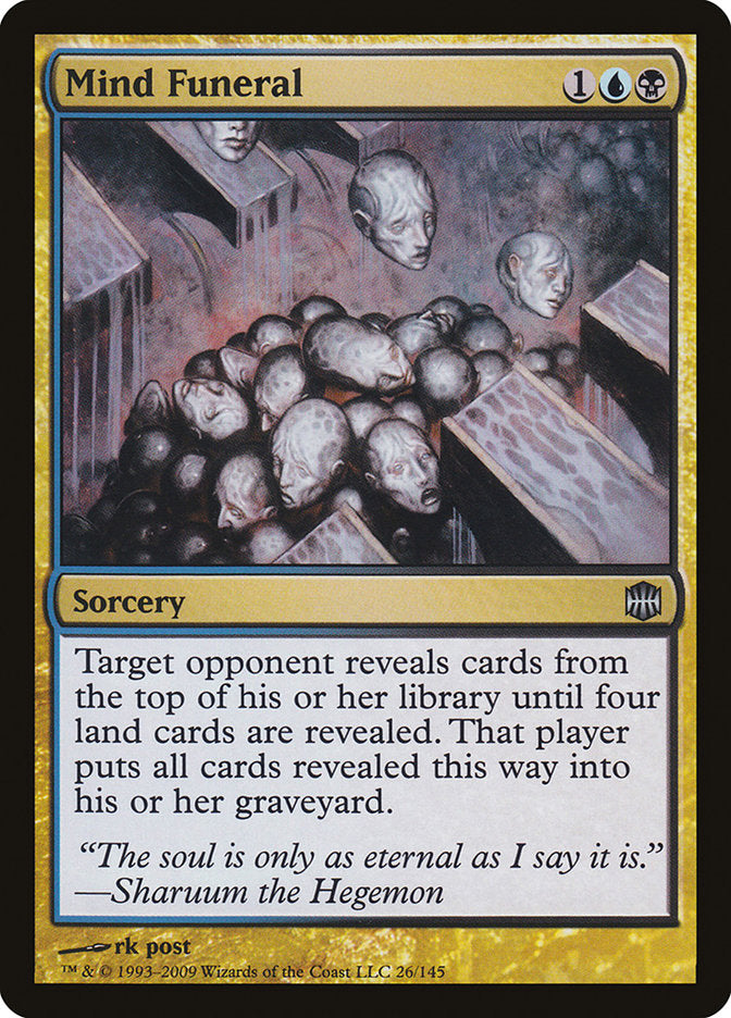 Mind Funeral 26/145 (Alara Reborn)  - Foil | Good Games Modbury