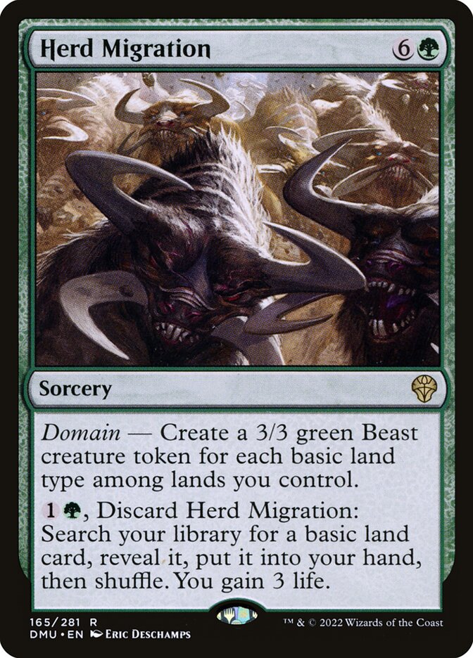 Herd Migration 165/281 (Dominaria United)  - Foil | Good Games Modbury