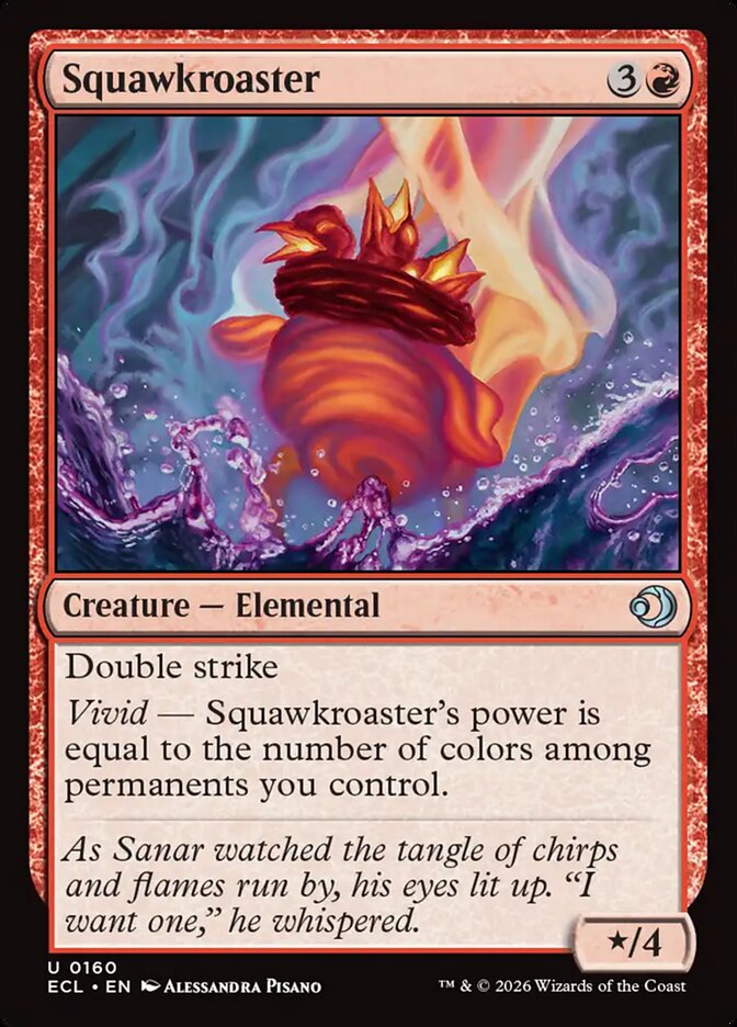 Squawkroaster 160/273 (Lorwyn Eclipsed)  | Good Games Modbury