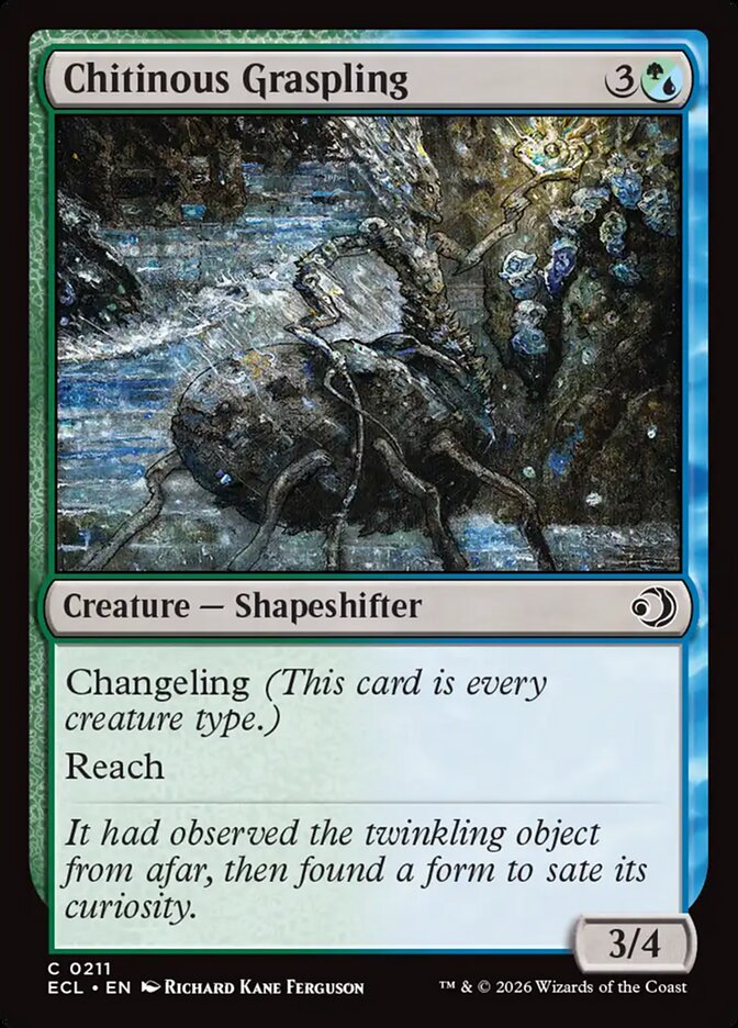 Chitinous Graspling 211 (Lorwyn Eclipsed)  - Foil | Good Games Modbury
