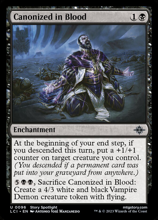 Canonized in Blood 96/291 (The Lost Caverns of Ixalan)  - Foil | Good Games Modbury